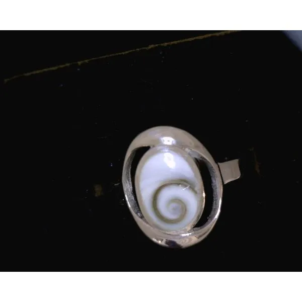 Silver Silver Oval Ring Vulcan's Forge LLC KANSAS CITY, MO
