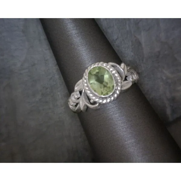 Sterling Silver Peridot Ring Vulcan's Forge LLC KANSAS CITY, MO