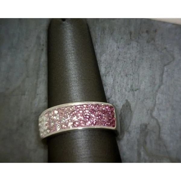 Sterling Silver Clear & Pink CZ Vulcan's Forge LLC KANSAS CITY, MO