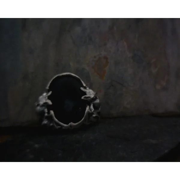 Sterling Silver Onyx Ring Vulcan's Forge LLC Kansas City, MO