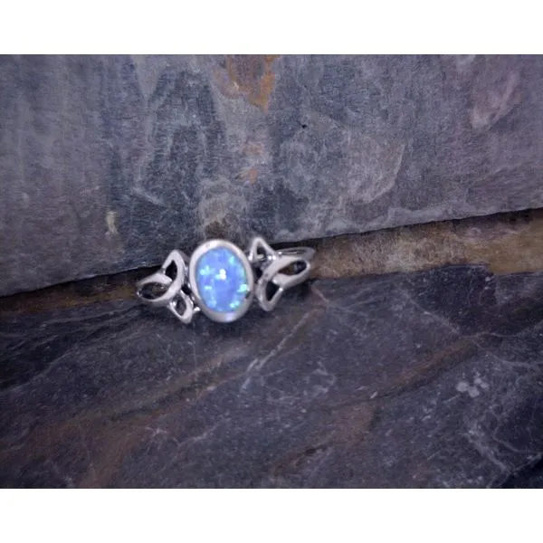 Sterling Silver Opal Ring Vulcan's Forge LLC KANSAS CITY, MO
