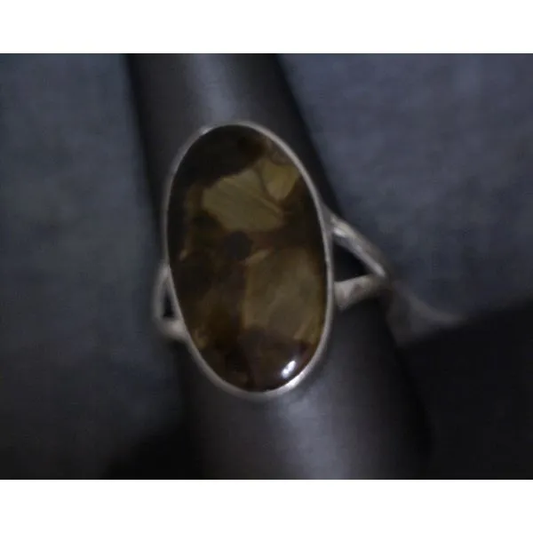 Sterling Peitersite  Ring Vulcan's Forge LLC Kansas City, MO