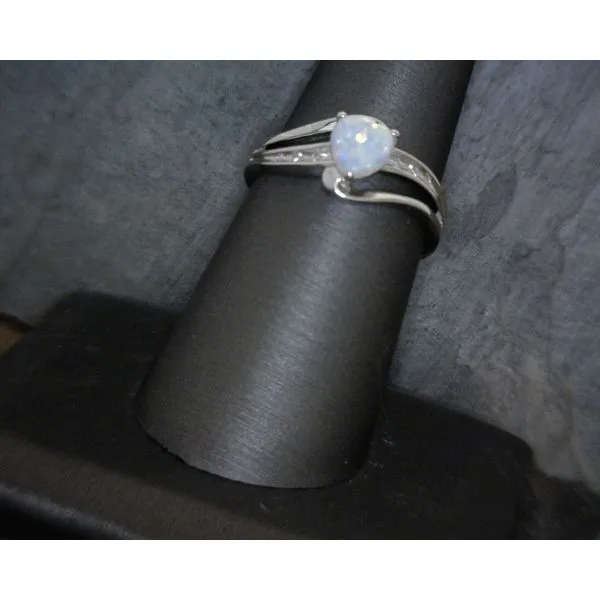 Sterling Silver OPAL Ring Vulcan's Forge LLC KANSAS CITY, MO