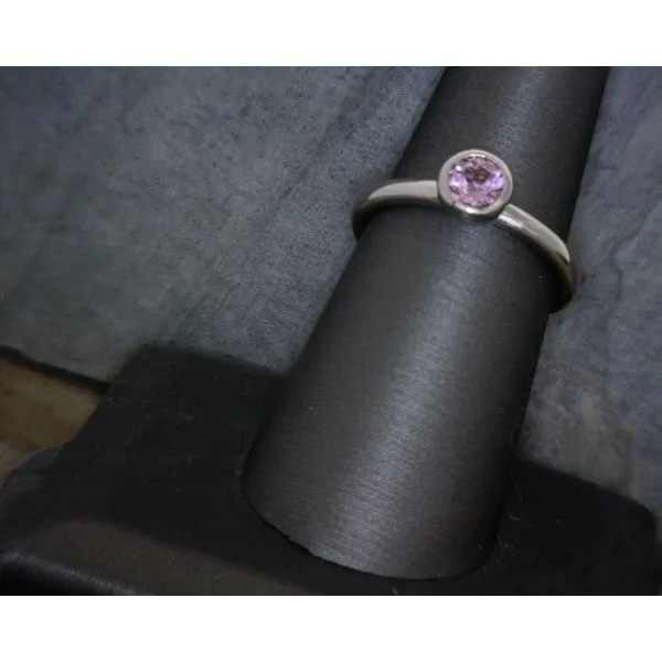 Sterling Silver PINK SAPPHIRE Ring Vulcan's Forge LLC Kansas City, MO