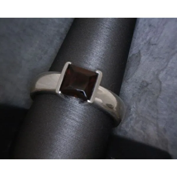 Sterling Silver GARNET Ring Vulcan's Forge LLC Kansas City, MO