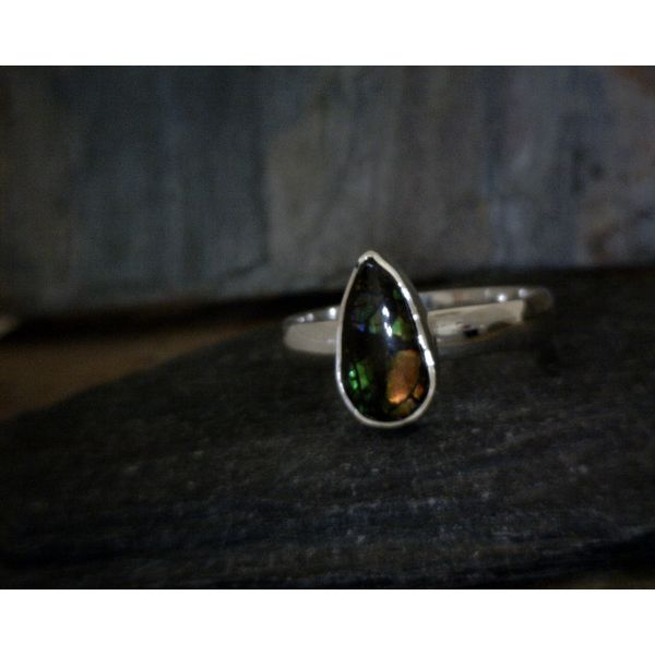 Silver Ring Oval Peridot Size 6 Vulcan's Forge LLC Kansas City, MO