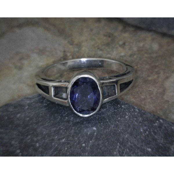 Sterling Silver Iolite Ring Vulcan's Forge LLC KANSAS CITY, MO