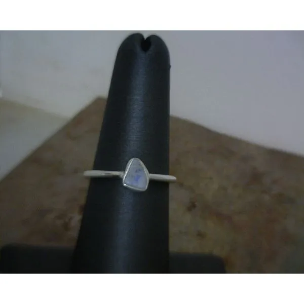 Sterling Moonstone Freeform Size 8 Vulcan's Forge LLC Kansas City, MO