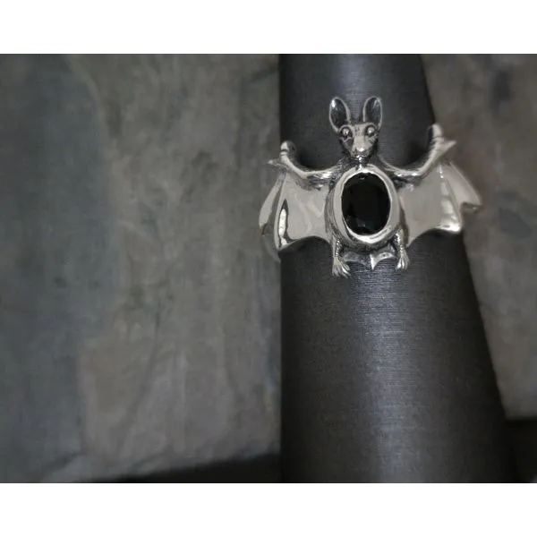Sterling Silver Flying Bat Ring Vulcan's Forge LLC Kansas City, MO