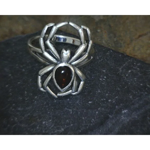 SS Spider w/Garnet Ring Vulcan's Forge LLC KANSAS CITY, MO
