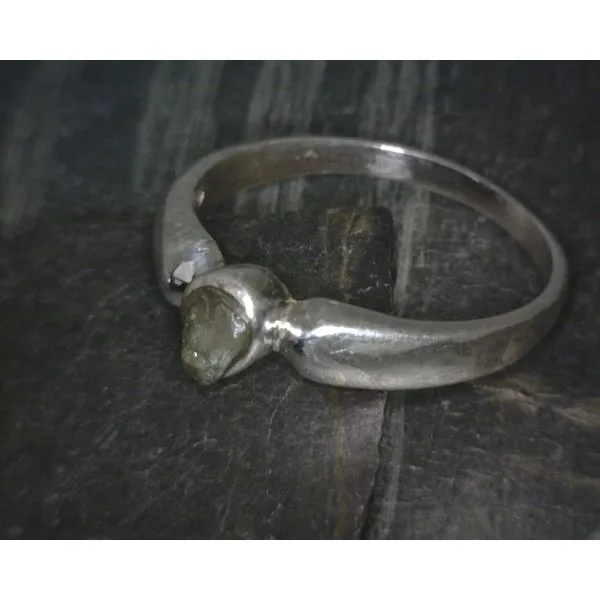 SS Bz Moldavite Ring Vulcan's Forge LLC KANSAS CITY, MO