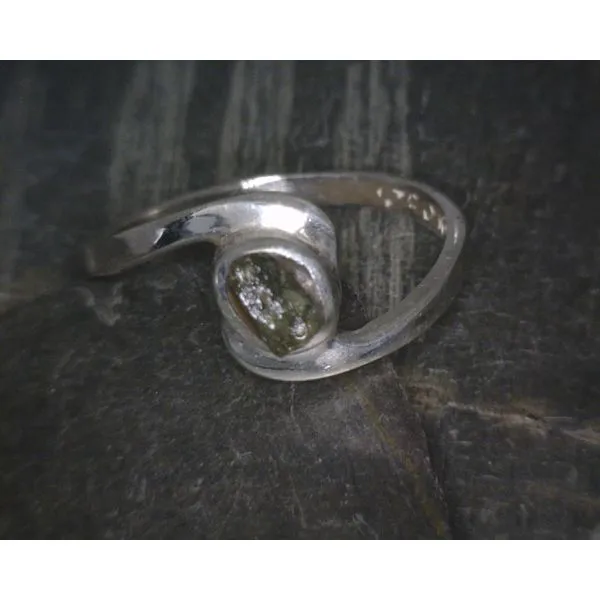 SS Bz Moldavite Ring Vulcan's Forge LLC KANSAS CITY, MO