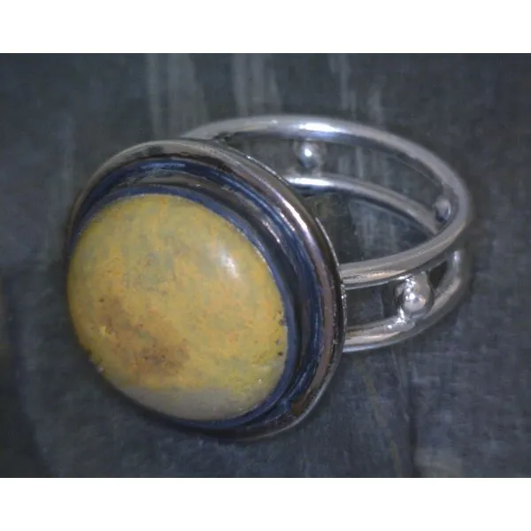 Ss Bz Cab Round Bumblebee Jasper Double Band Vulcan's Forge LLC KANSAS CITY, MO