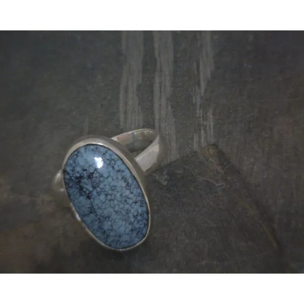 SS Bz Cab Oval Turquoise Band Vulcan's Forge LLC KANSAS CITY, MO