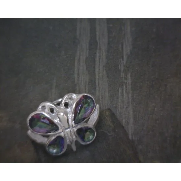 SS Bz  Mystic Topaz Butterfly Ring Vulcan's Forge LLC KANSAS CITY, MO
