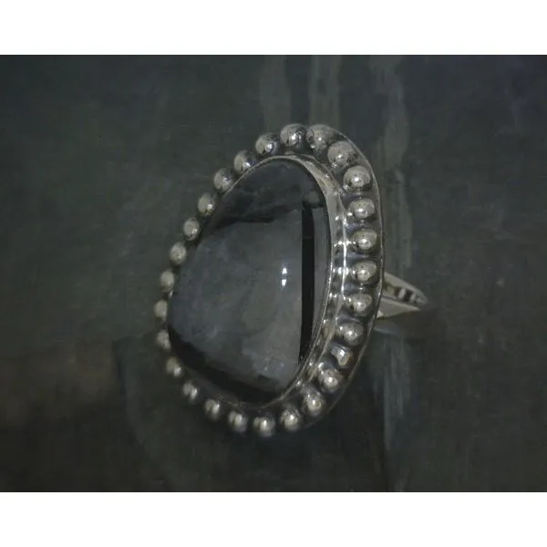 Ss Bz Cab Rutilated Quartz W Bead Vulcan's Forge LLC KANSAS CITY, MO