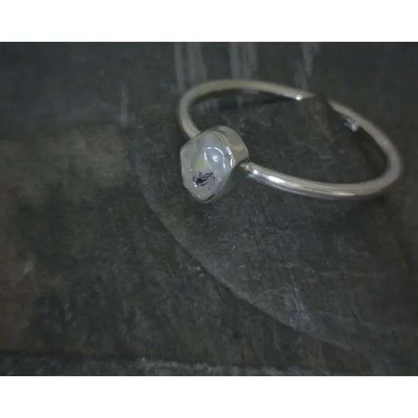 Ss Bz Raw Ethiopian Opal  Ring Vulcan's Forge LLC KANSAS CITY, MO