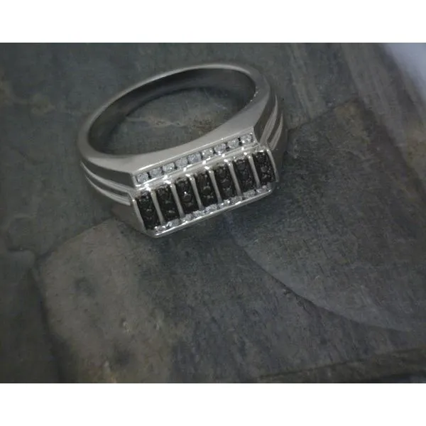 Ss Multi-Stone Teardrop Ring Vulcan's Forge LLC KANSAS CITY, MO