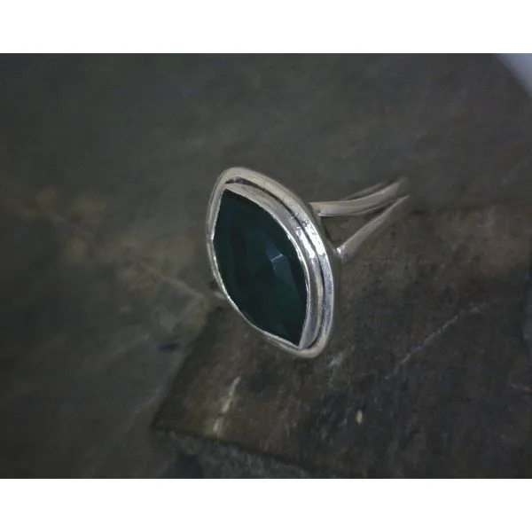 SS Marque Emerald W Split Band Vulcan's Forge LLC KANSAS CITY, MO