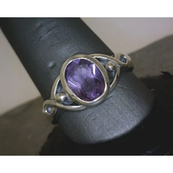 Sterling Moonstone Divine Ring Vulcan's Forge LLC Kansas City, MO