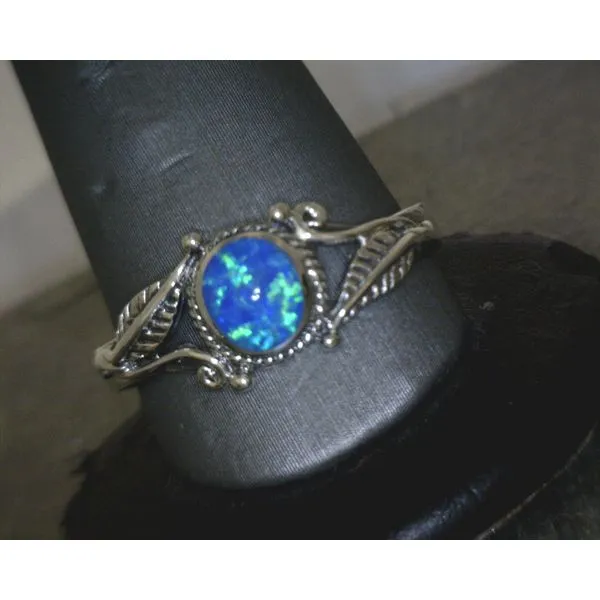 Sterling Moonstone Divine Ring Vulcan's Forge LLC KANSAS CITY, MO