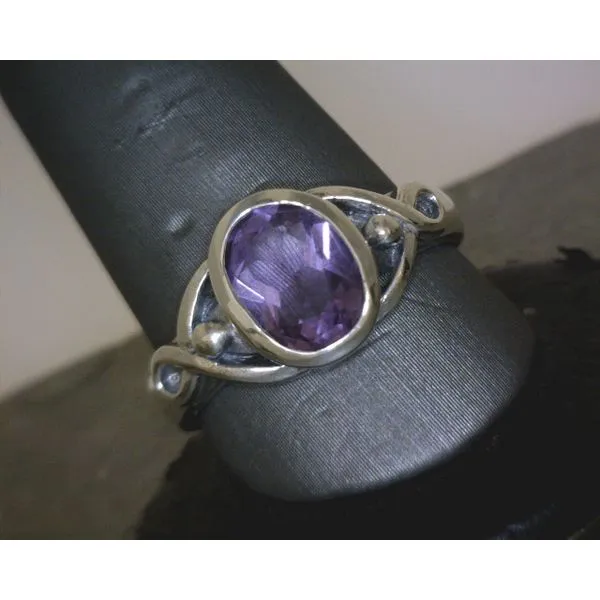 Sterling Moonstone Divine Ring Vulcan's Forge LLC KANSAS CITY, MO