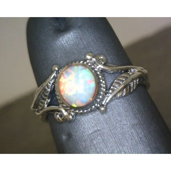 Sterling Moonstone Divine Ring Vulcan's Forge LLC KANSAS CITY, MO