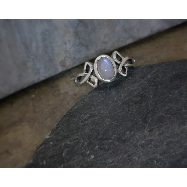Sterling Silver Moonstone Ring Vulcan's Forge LLC KANSAS CITY, MO