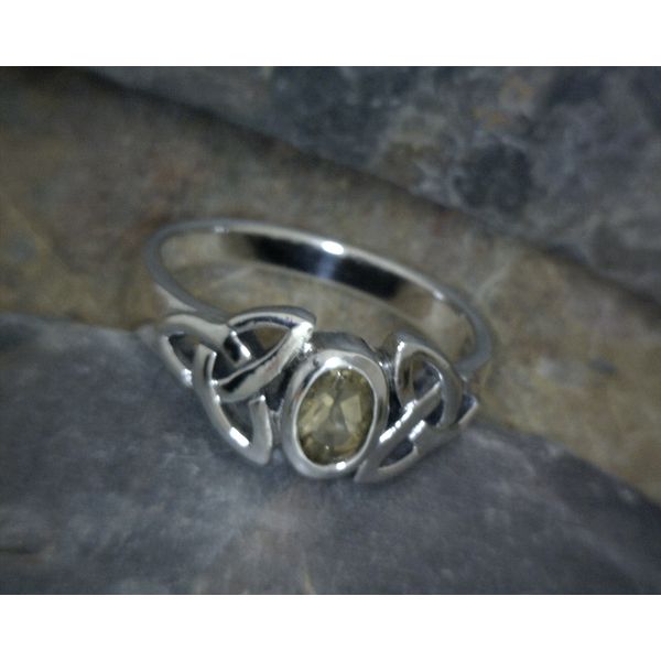 SS Citrine Celtic Ring Vulcan's Forge LLC KANSAS CITY, MO