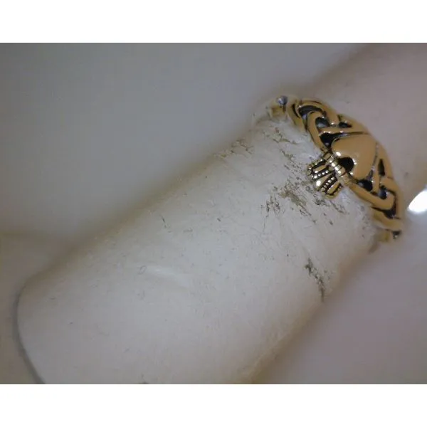 SS claddagh trinity knot ring sz7 Vulcan's Forge LLC KANSAS CITY, MO