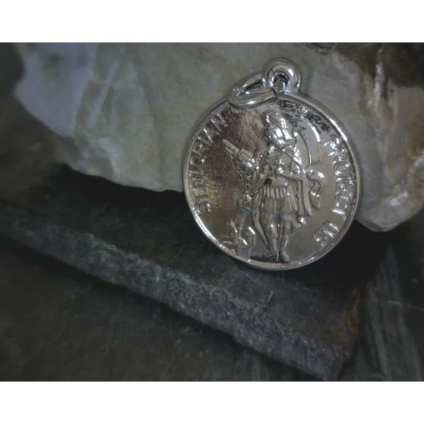 SS St. Florian - Patron Of Firefighters Pendant Vulcan's Forge LLC KANSAS CITY, MO