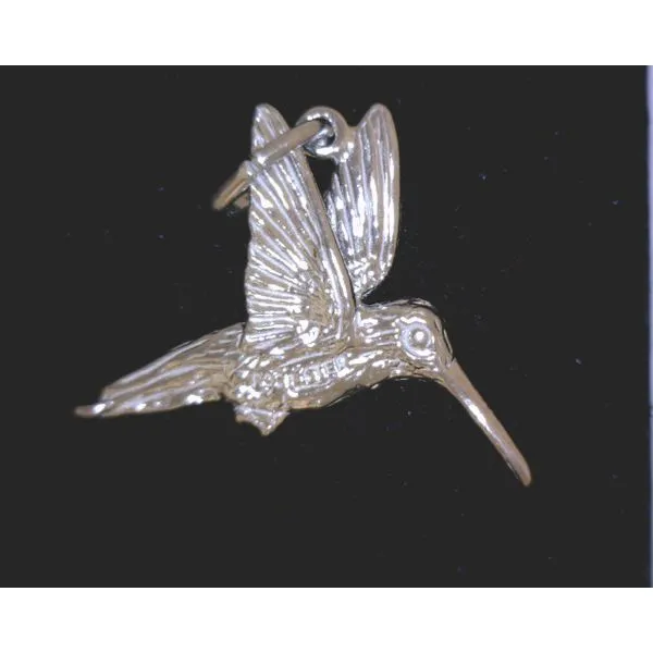 Sterling hummingbird charm Vulcan's Forge LLC KANSAS CITY, MO