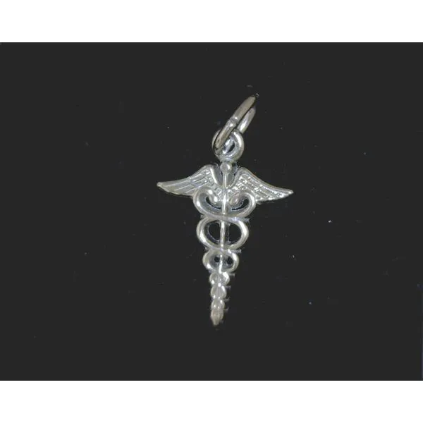 Sterling Silver Caduceus Vulcan's Forge LLC Kansas City, MO