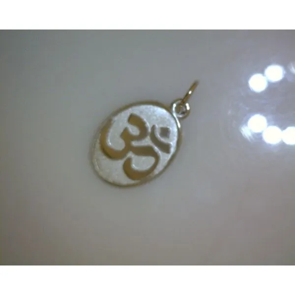 SS ohm/yoga symbol charm Vulcan's Forge LLC KANSAS CITY, MO