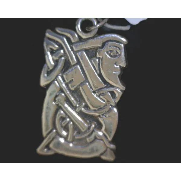SS Celtic Knot With Face Pendant Vulcan's Forge LLC KANSAS CITY, MO