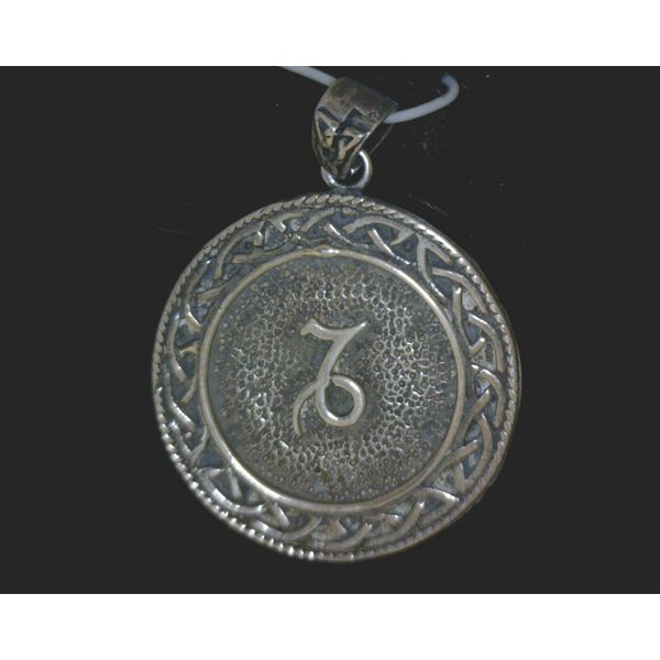 SS Zodiac Capricorn Coin Style Pendant Vulcan's Forge LLC KANSAS CITY, MO