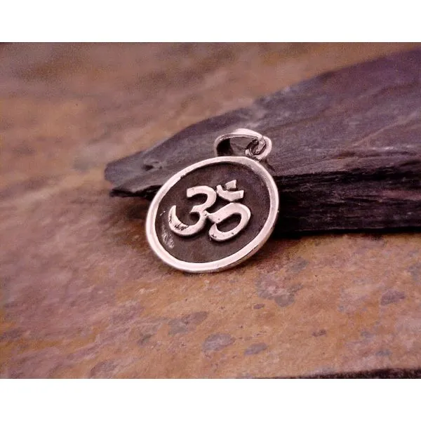 Sterling Om Pendant Vulcan's Forge LLC KANSAS CITY, MO