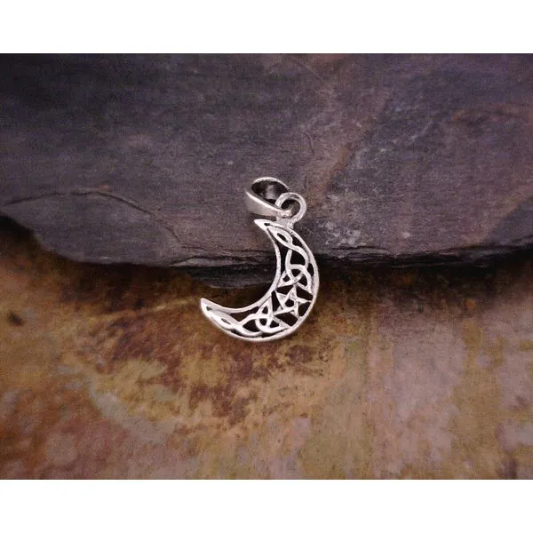 Sterling Tiny Crescent Moon Vulcan's Forge LLC KANSAS CITY, MO