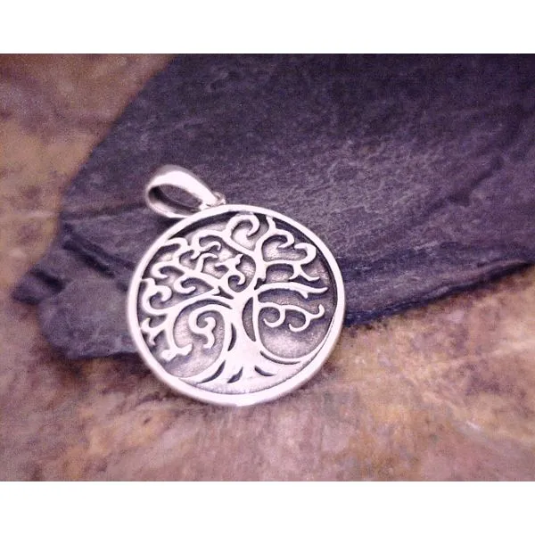 Sterling Round Tree of Life Vulcan's Forge LLC KANSAS CITY, MO