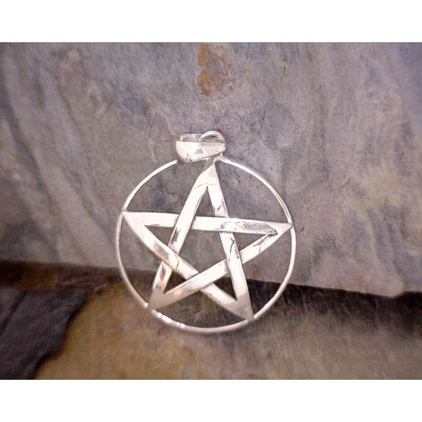 Sterling Domed Pentacle Vulcan's Forge LLC Kansas City, MO