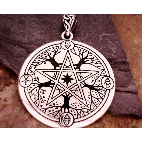 Sterling Elemental Seasons Pentacle Vulcan's Forge LLC KANSAS CITY, MO