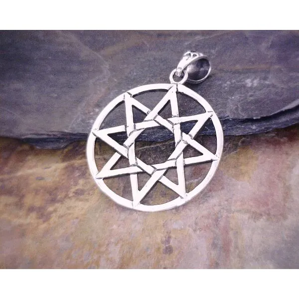 Silver 8 Pointed Pentacle Vulcan's Forge LLC KANSAS CITY, MO