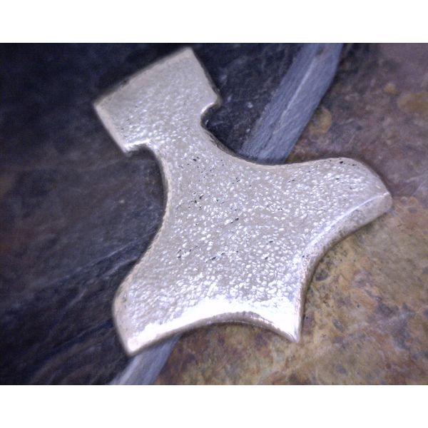 Sterling Silver Thor's Hammer Pendant Vulcan's Forge LLC Kansas City, MO