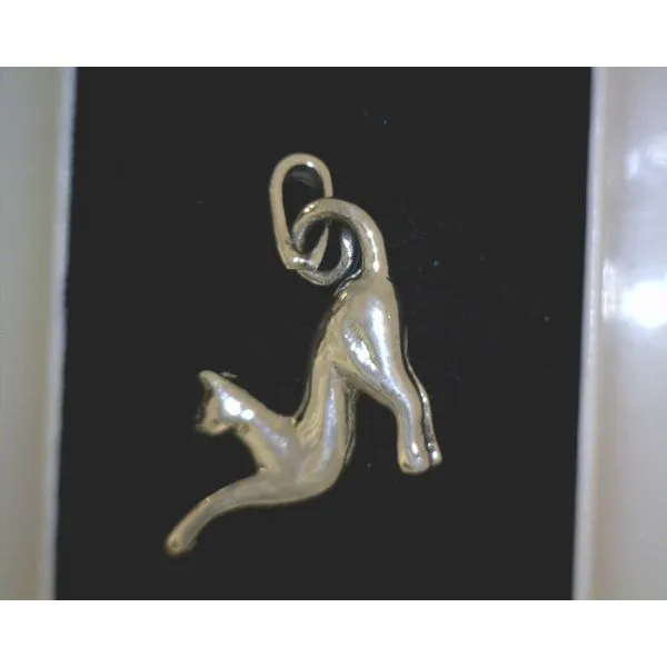 Sterling Silver Cat Pendant Vulcan's Forge LLC KANSAS CITY, MO
