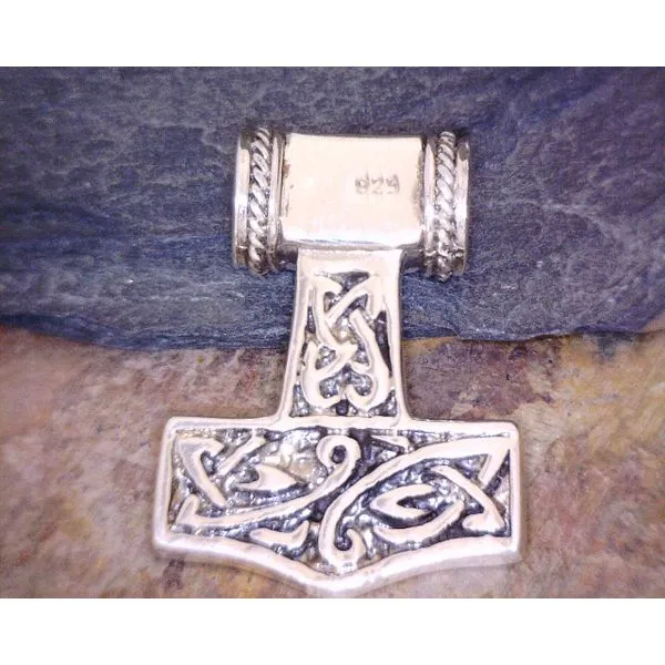Sterling Thor's Hammer with Tube Baill Vulcan's Forge LLC KANSAS CITY, MO