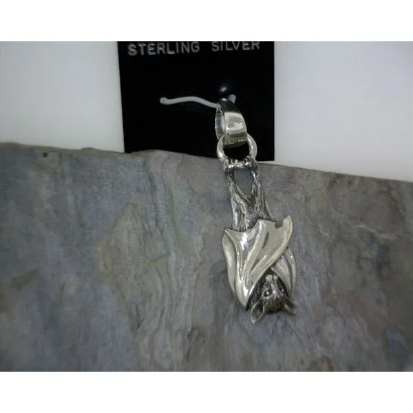 Sterling Silver Bat Pendant Vulcan's Forge LLC KANSAS CITY, MO