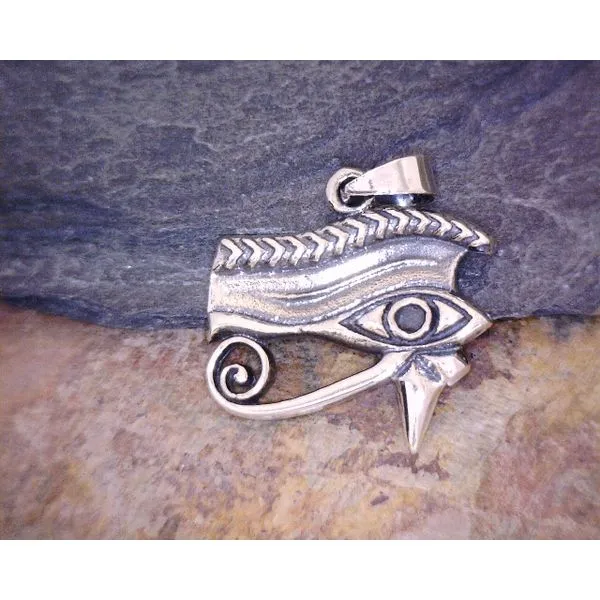 Sterling Small Eye of Horus Vulcan's Forge LLC KANSAS CITY, MO