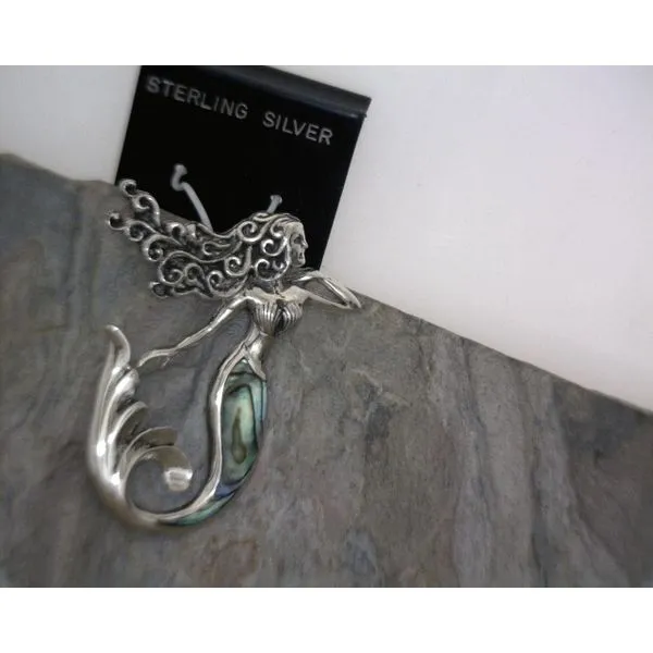 Sterling Silver Mermaid Pendant Vulcan's Forge LLC KANSAS CITY, MO