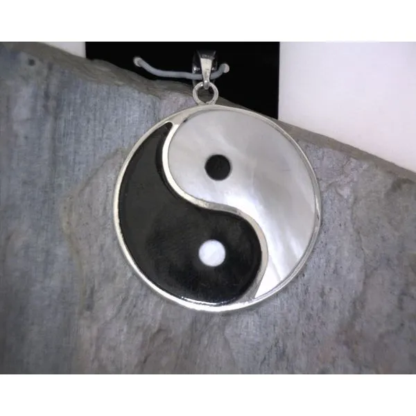 Sterling Silver Yin Yang Pendant Vulcan's Forge LLC Kansas City, MO