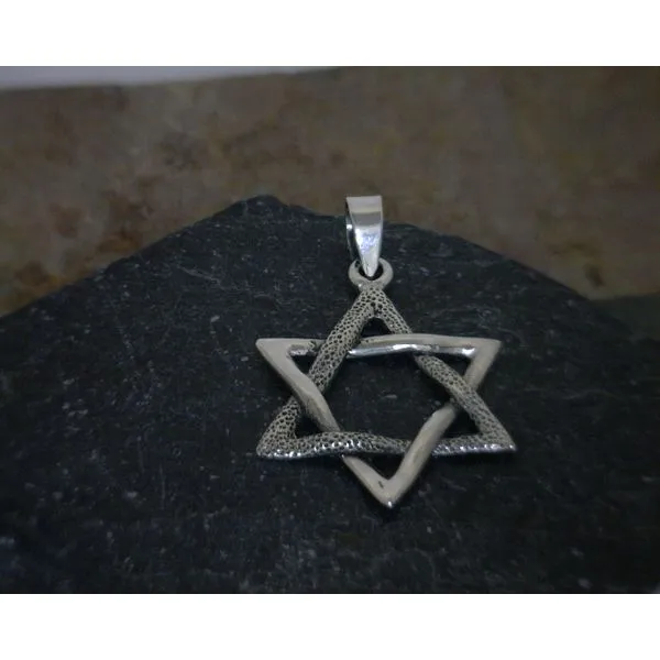 Silver fancy Star of David pendant Vulcan's Forge LLC Kansas City, MO